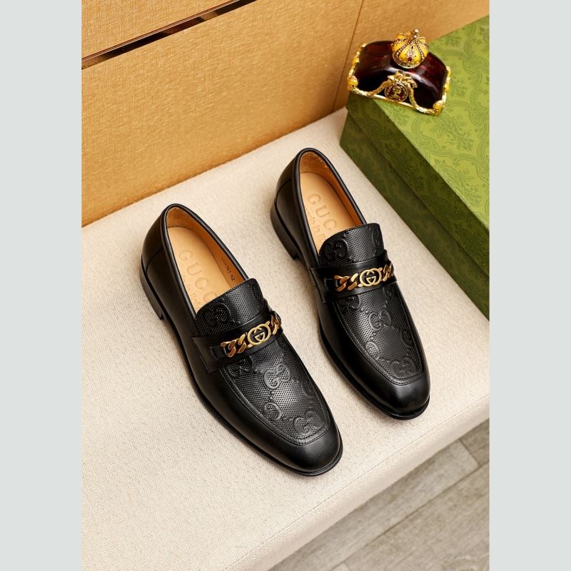 G*u*i leather shoes